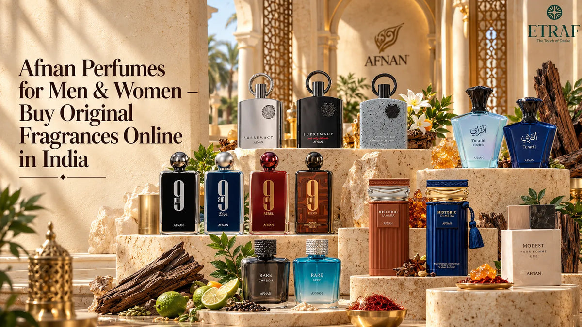 Afnan Perfumes for Men & Women – Buy Original Fragrances Online in India