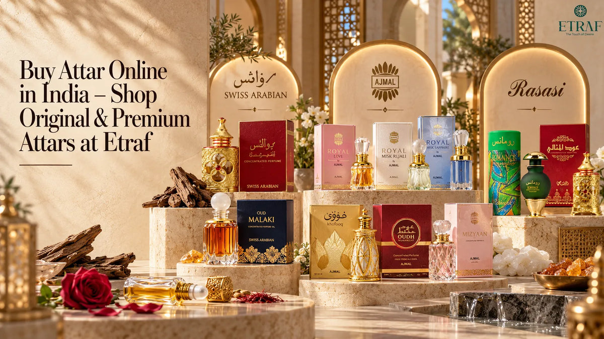 Buy Attar Online in India – Shop Original & Premium Attars at Etraf