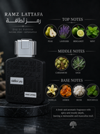 Lattafa Ramz Eau De Parfum For Unisex