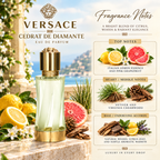 Versace Cedrat de Diamante Eau De Parfum For Unisex