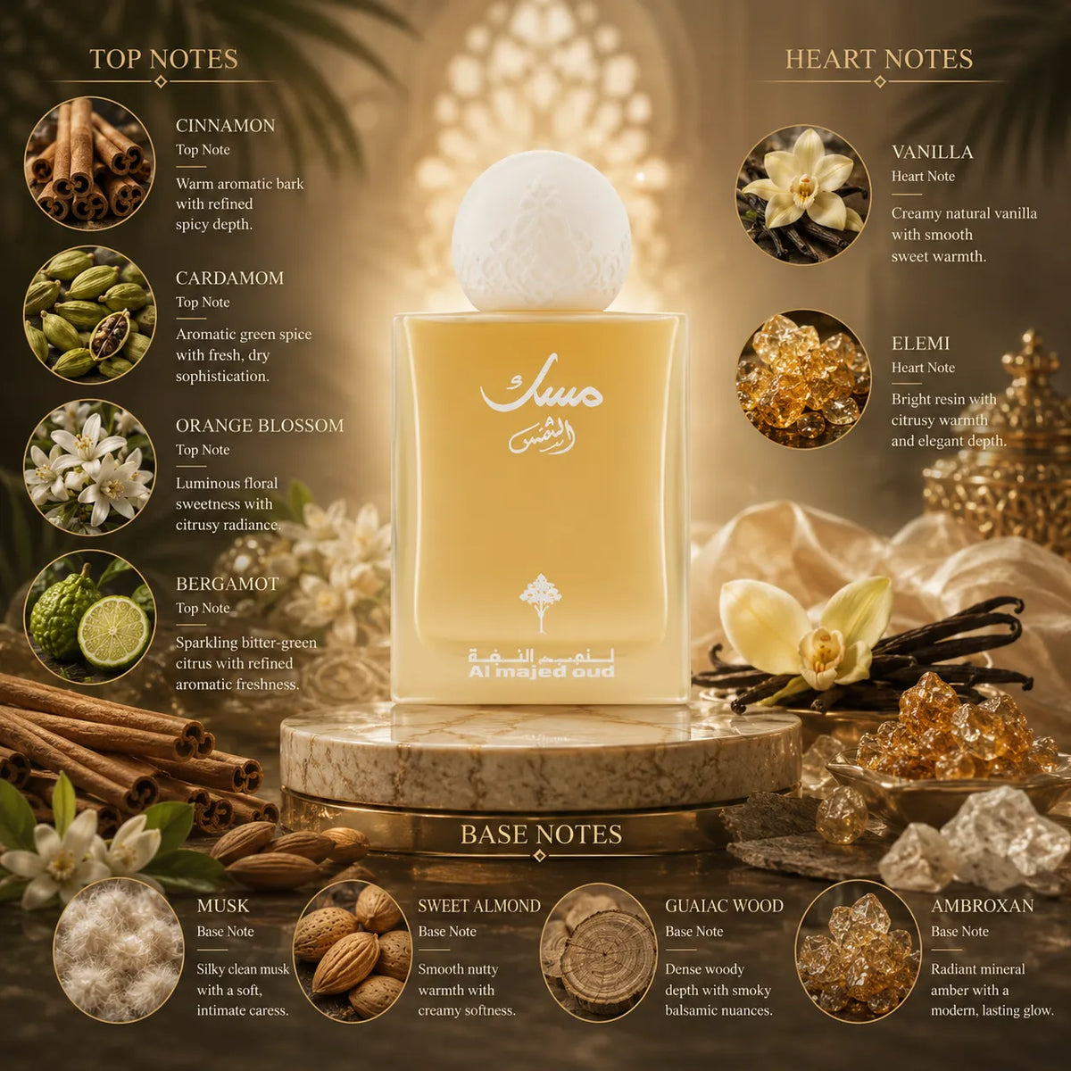 Ibraheem Al Qurashi Musk Al Shams Eau de Parfum for Unisex