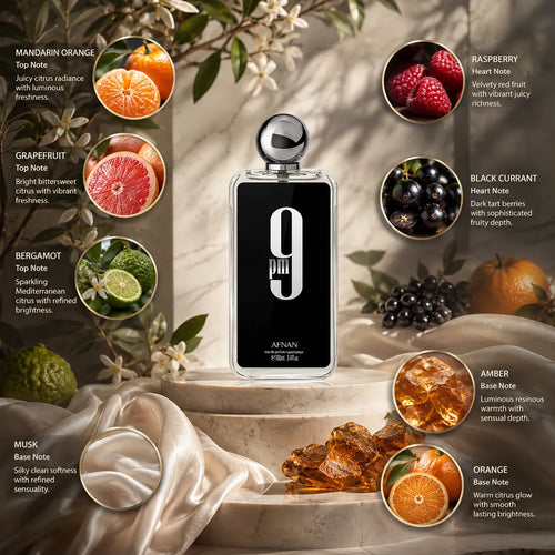 Afnan 9 PM Eau de Parfum for Men