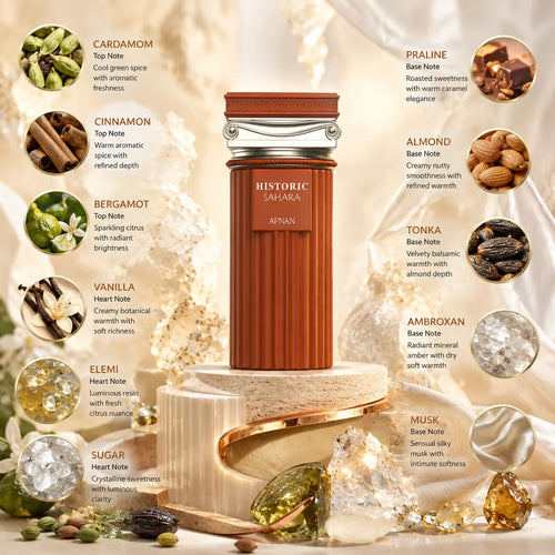 Afnan Historic Sahara Extrait de Parfum for Unisex