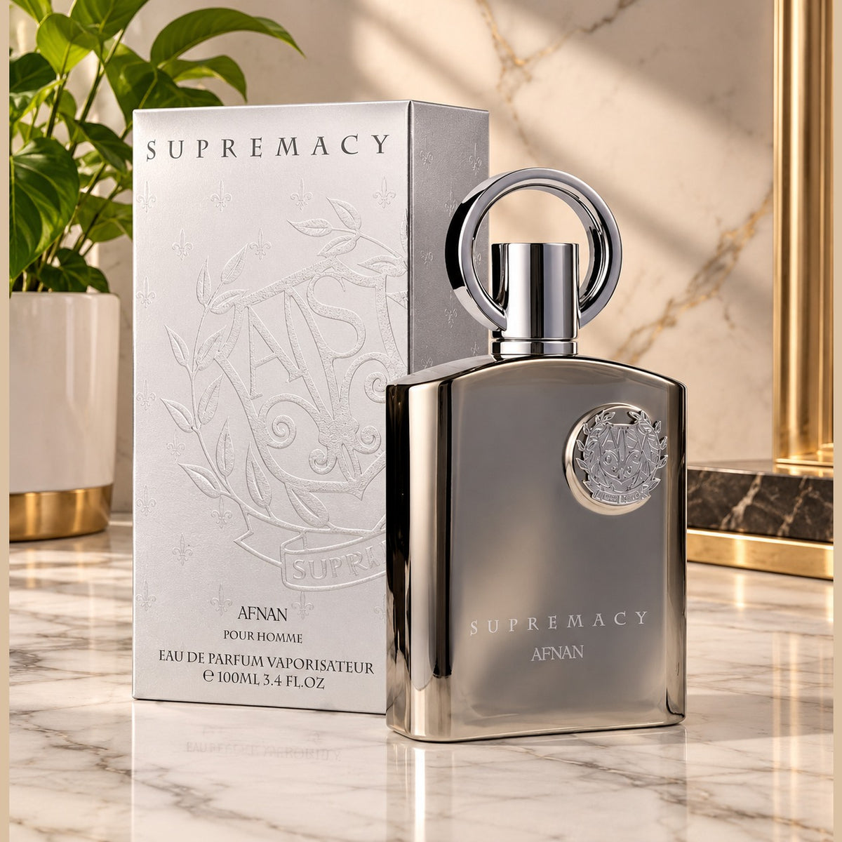 Afnan Supremacy Silver Pour Homme Eau de Parfum for Unisex