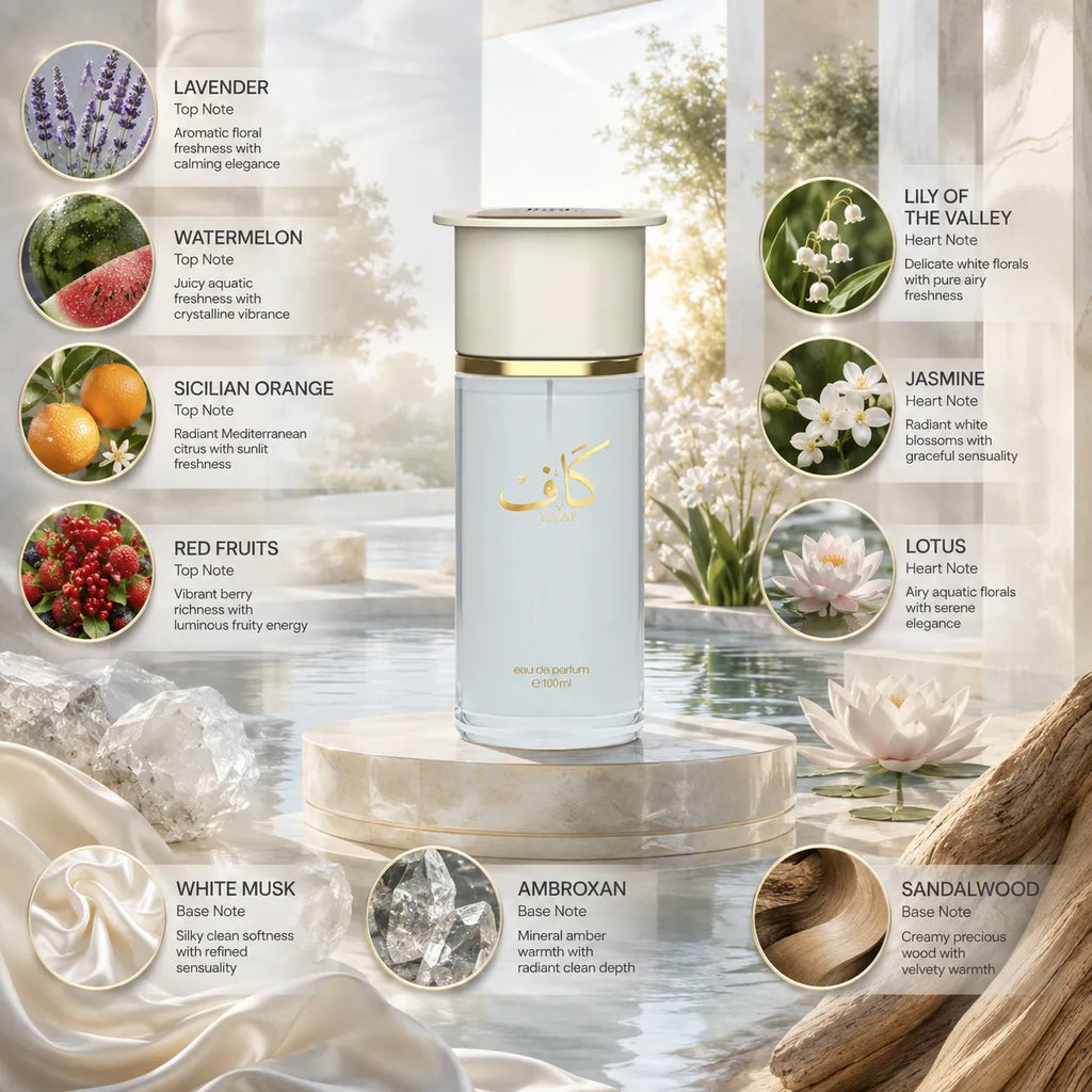 Ahmed Al Maghribi Kaaf Extrait de Parfum for Unisex