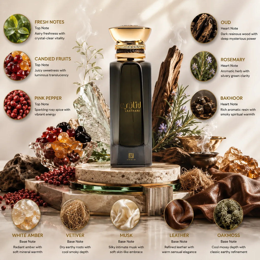 Ahmed Al Maghribi Laathani Extrait de Parfum for Unisex