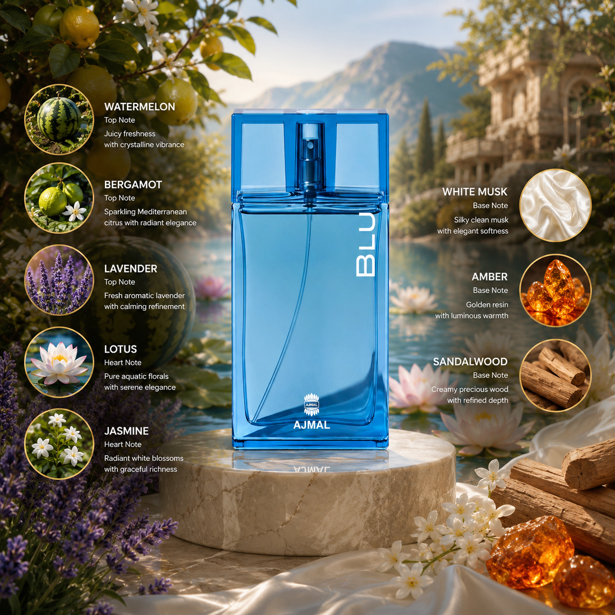Ajmal Blu Eau de Parfum for Men
