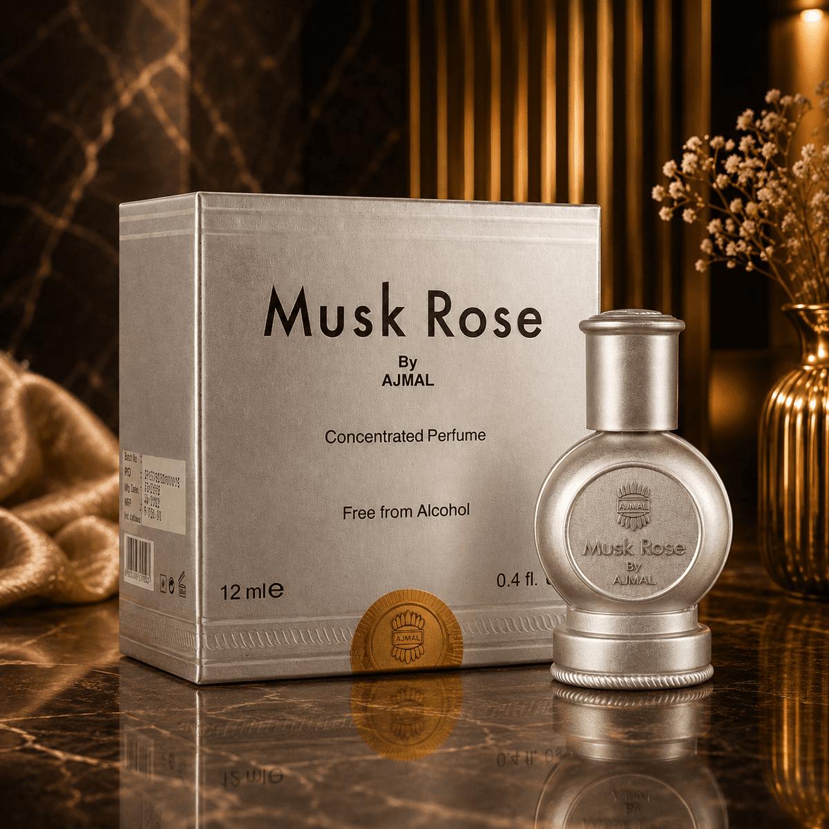 Ajmal Musk Rose Attar