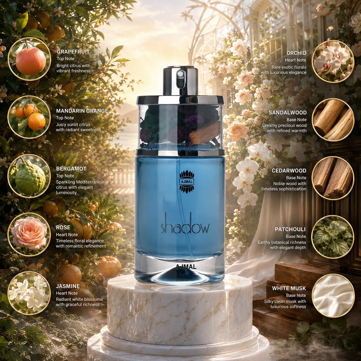 Ajmal Shadow II Pour Homme Eau de Parfum for Men