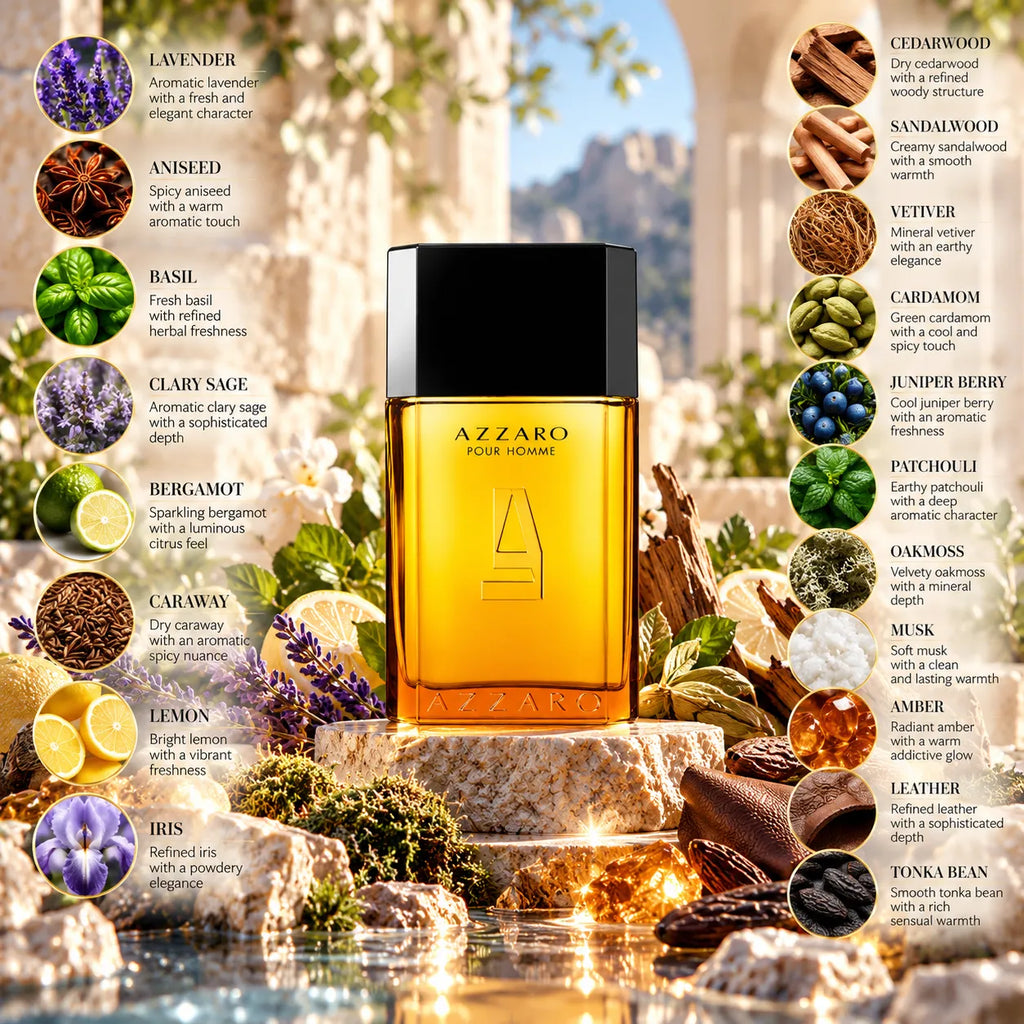 Azzaro Pour Homme Eau de Toilette for Men