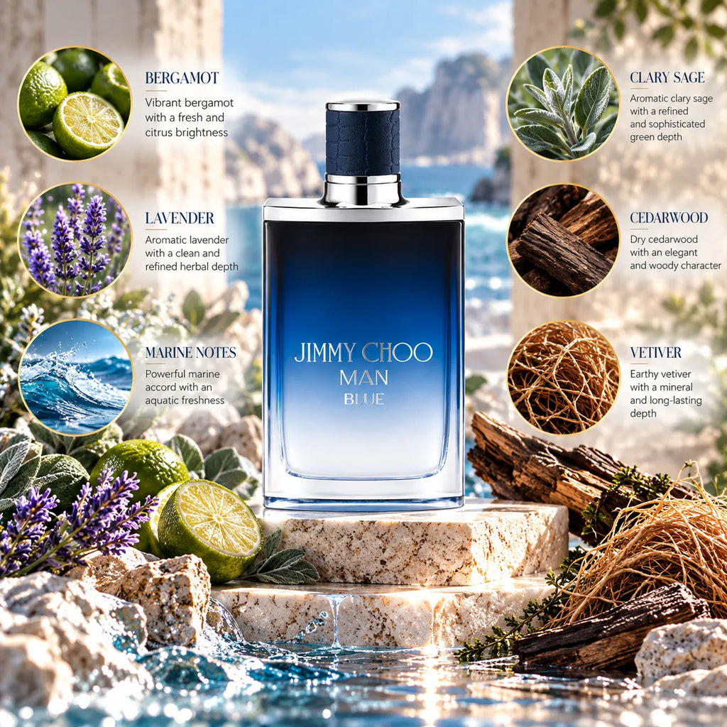 Jimmy Choo Man Blue Eau de Toilette for Men