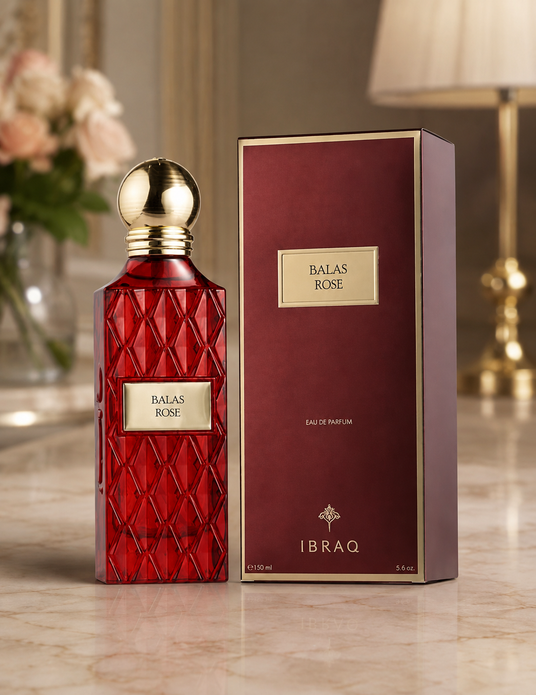 Ibraheem Al Qurashi Balas Rose Eau de Parfum for Unisex