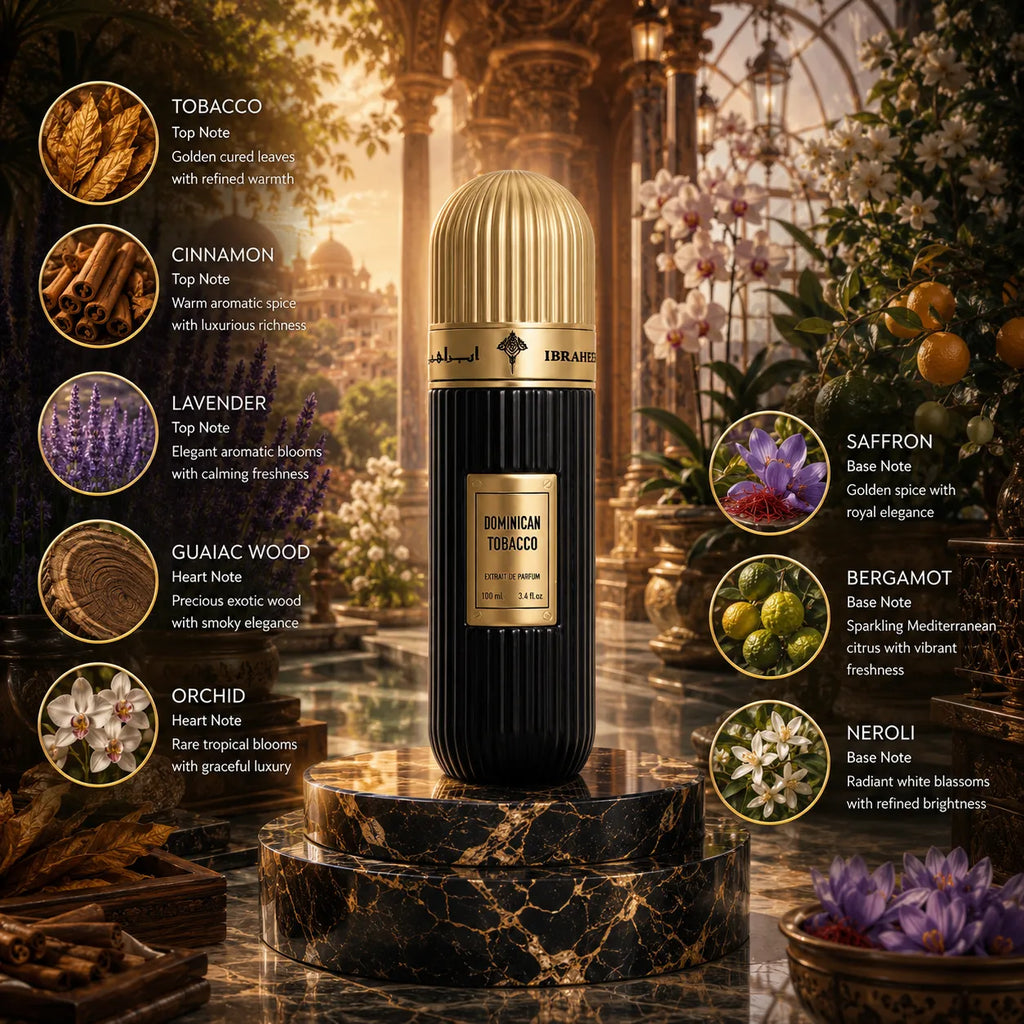 Ibraheem Al Qurashi Dominican Tobacco Extrait de Parfum for Unisex