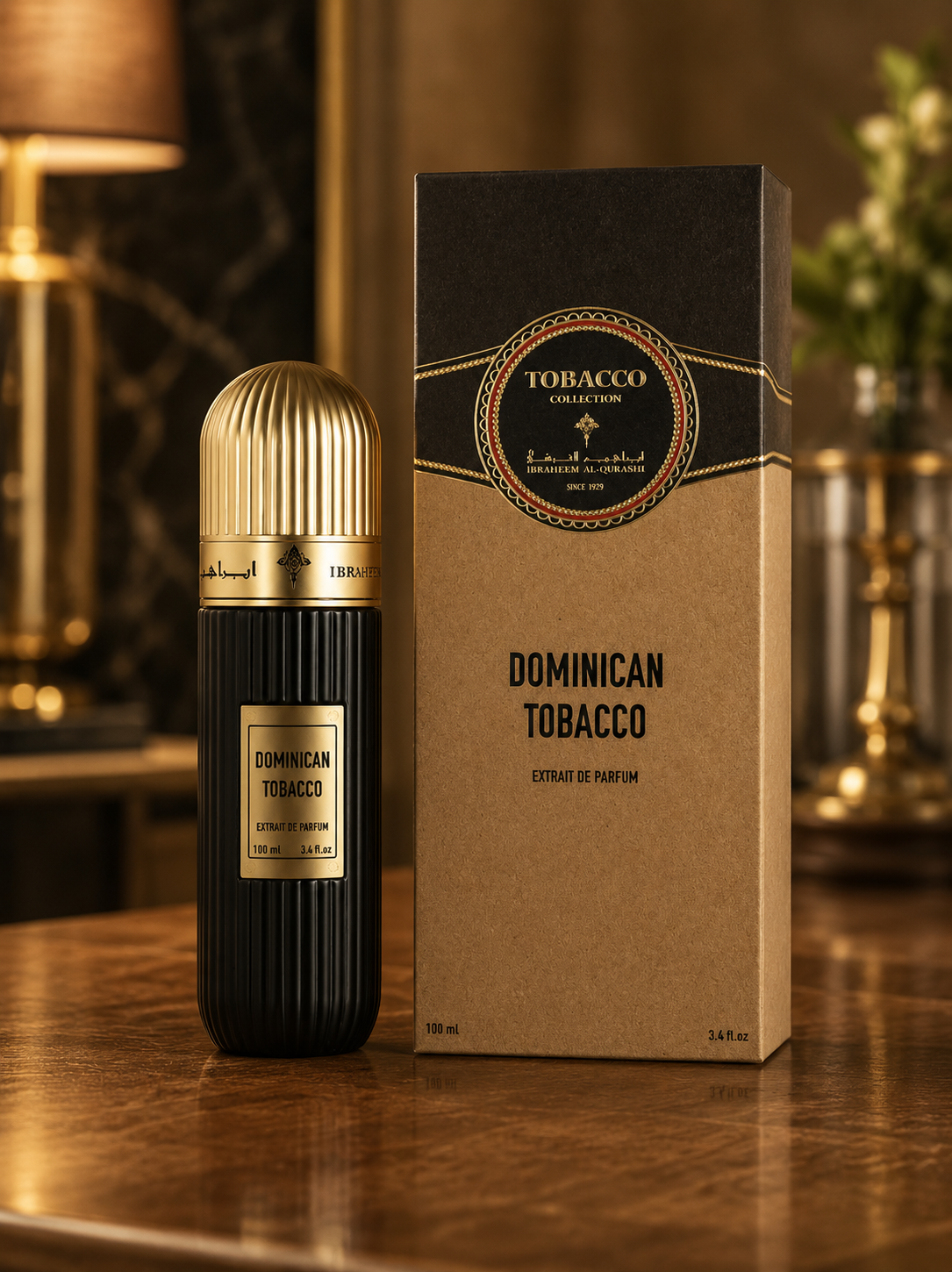Ibraheem Al Qurashi Dominican Tobacco Extrait de Parfum for Unisex