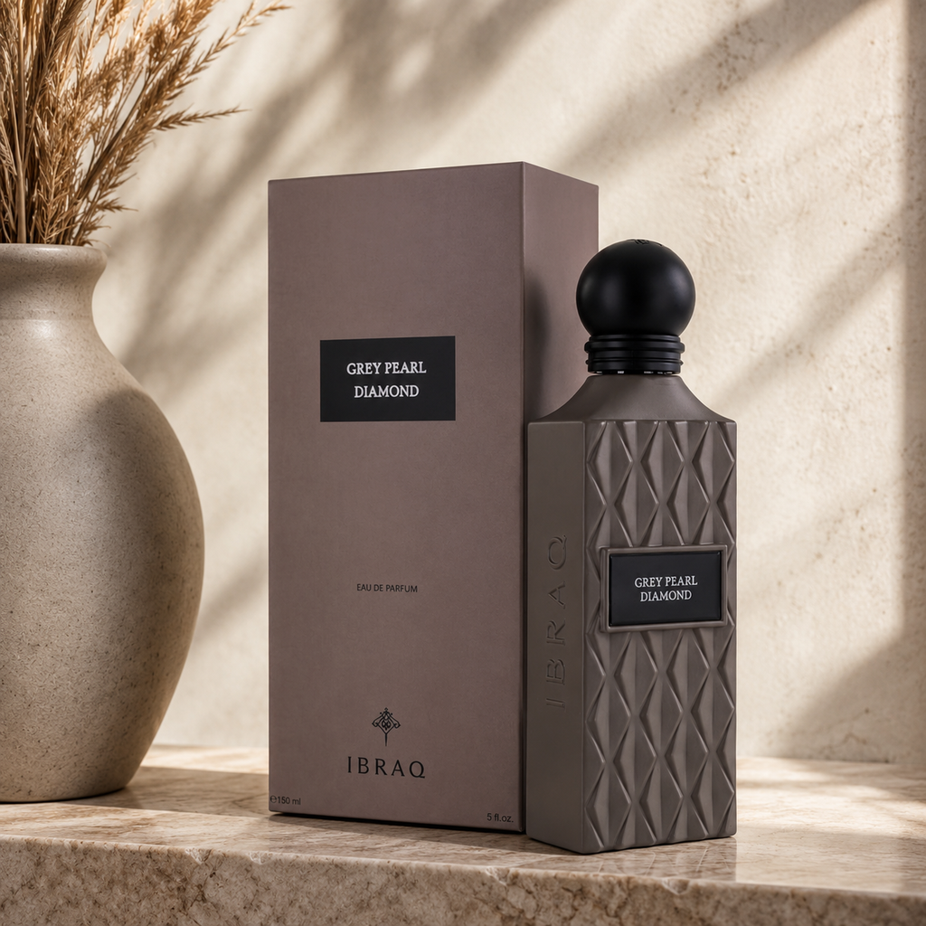 Ibraheem Al Qurashi Grey Pearl Diamond Eau de Parfum for Unisex