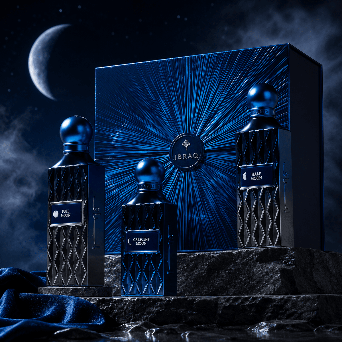 Ibraheem Al Qurashi Moon Collection Set for Unisex