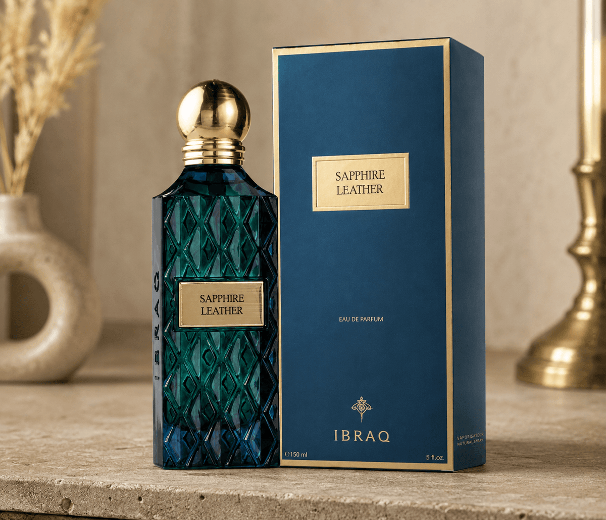 Ibraheem Al Qurashi Sapphire Leather Eau de Parfum for Unisex