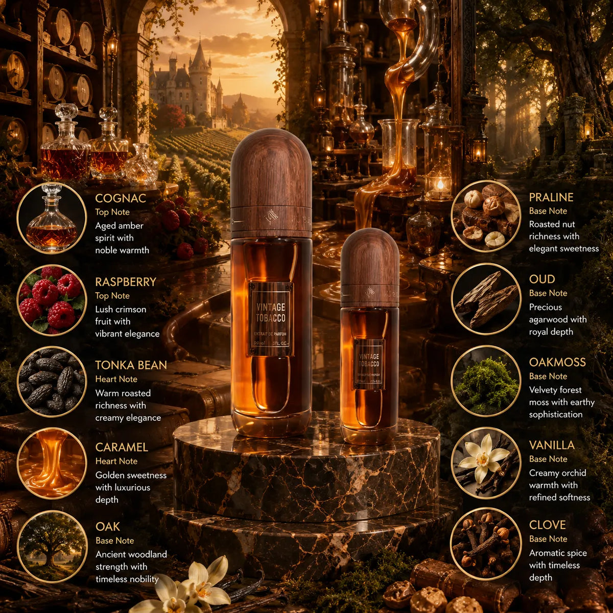 Ibraheem Al Qurashi Vintage Tobacco Gift Set for Men