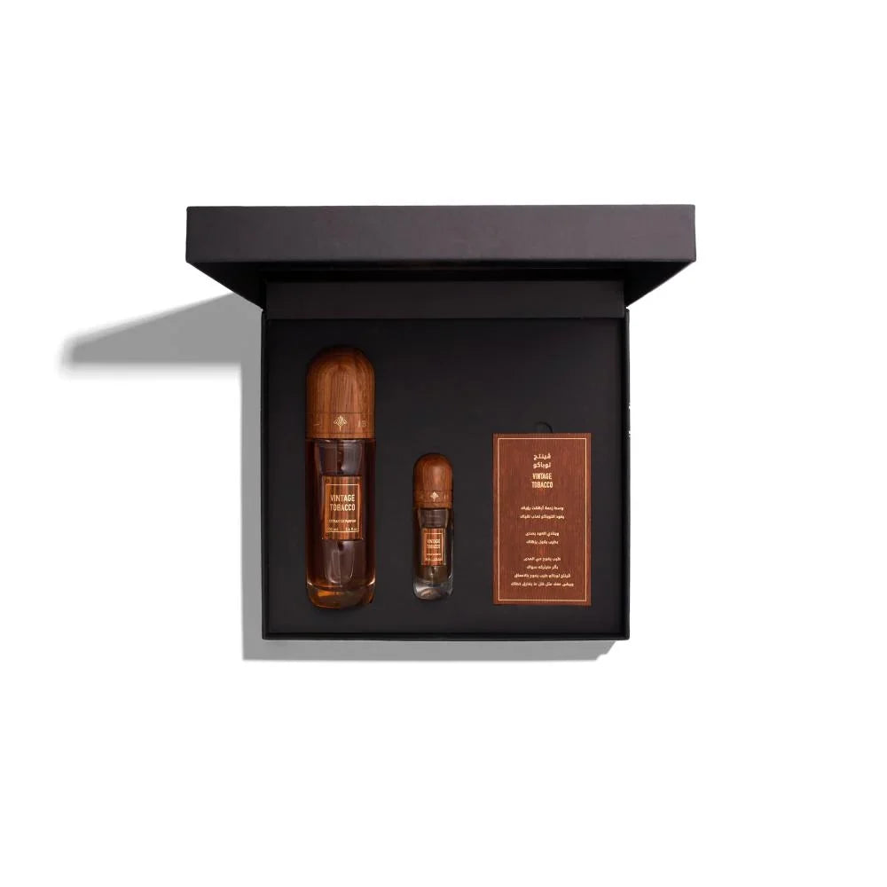 Ibraheem Al Qurashi Vintage Tobacco Gift Set for Men