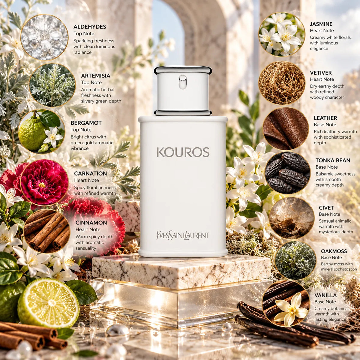 Yves Saint Laurent Kouros Eau de Toilette for Men