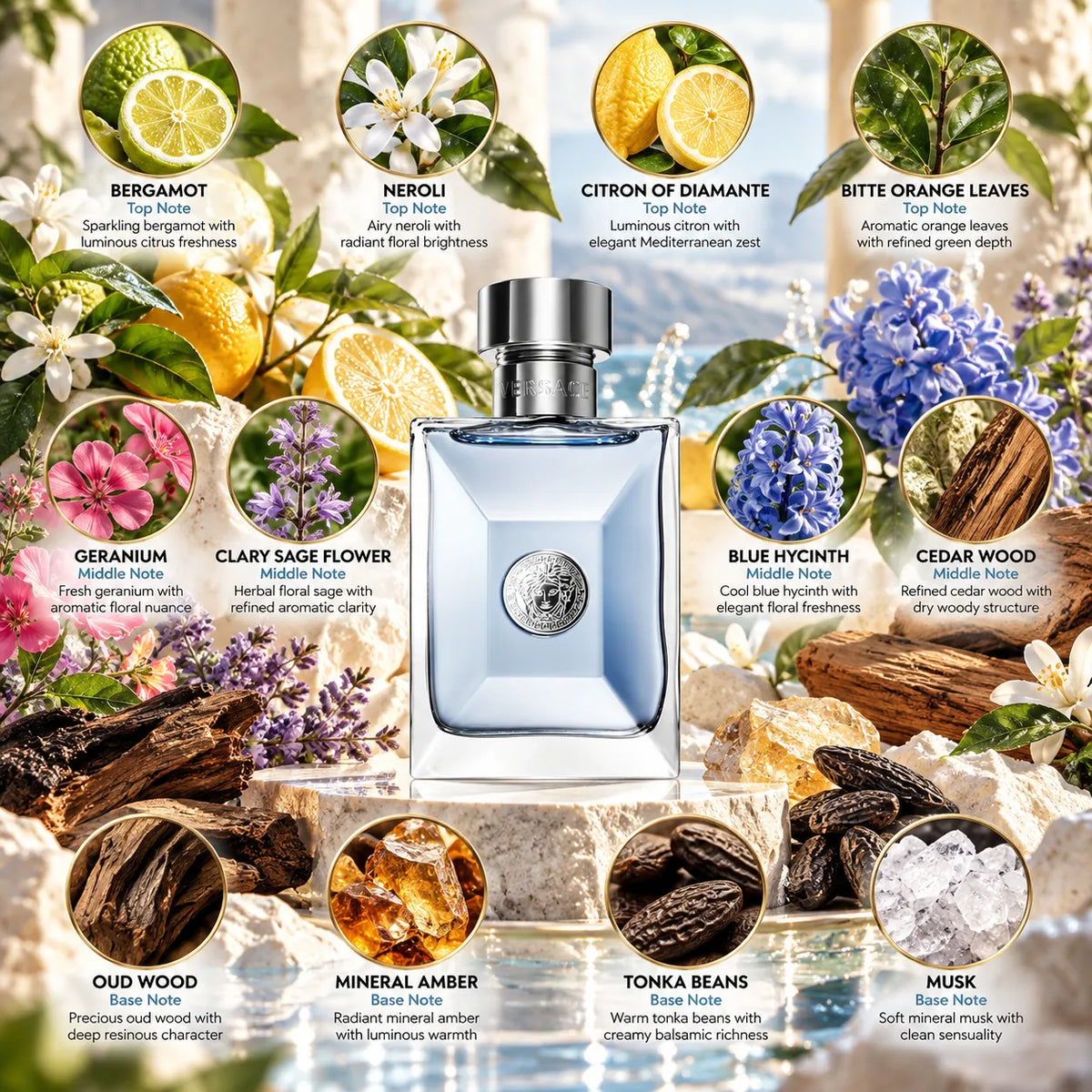 Versace Pour Homme Eau de Toilette for Men