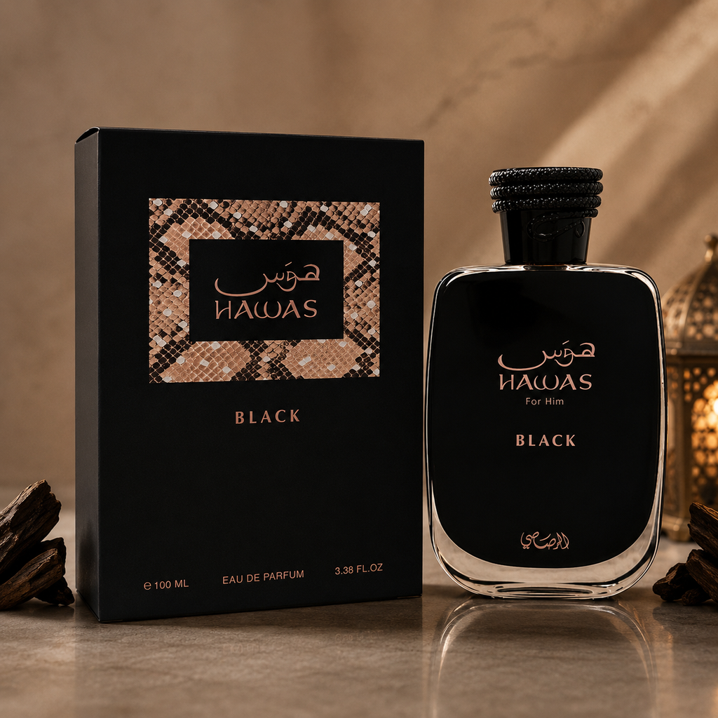 Rasasi Hawas Black Eau de Parfum for Men