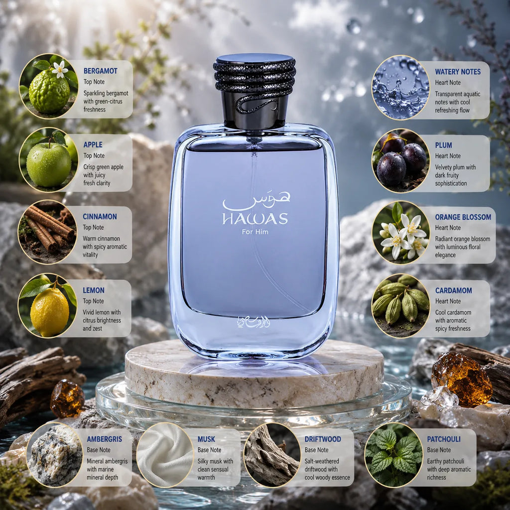 Rasasi Hawas Eau de Parfum for Men