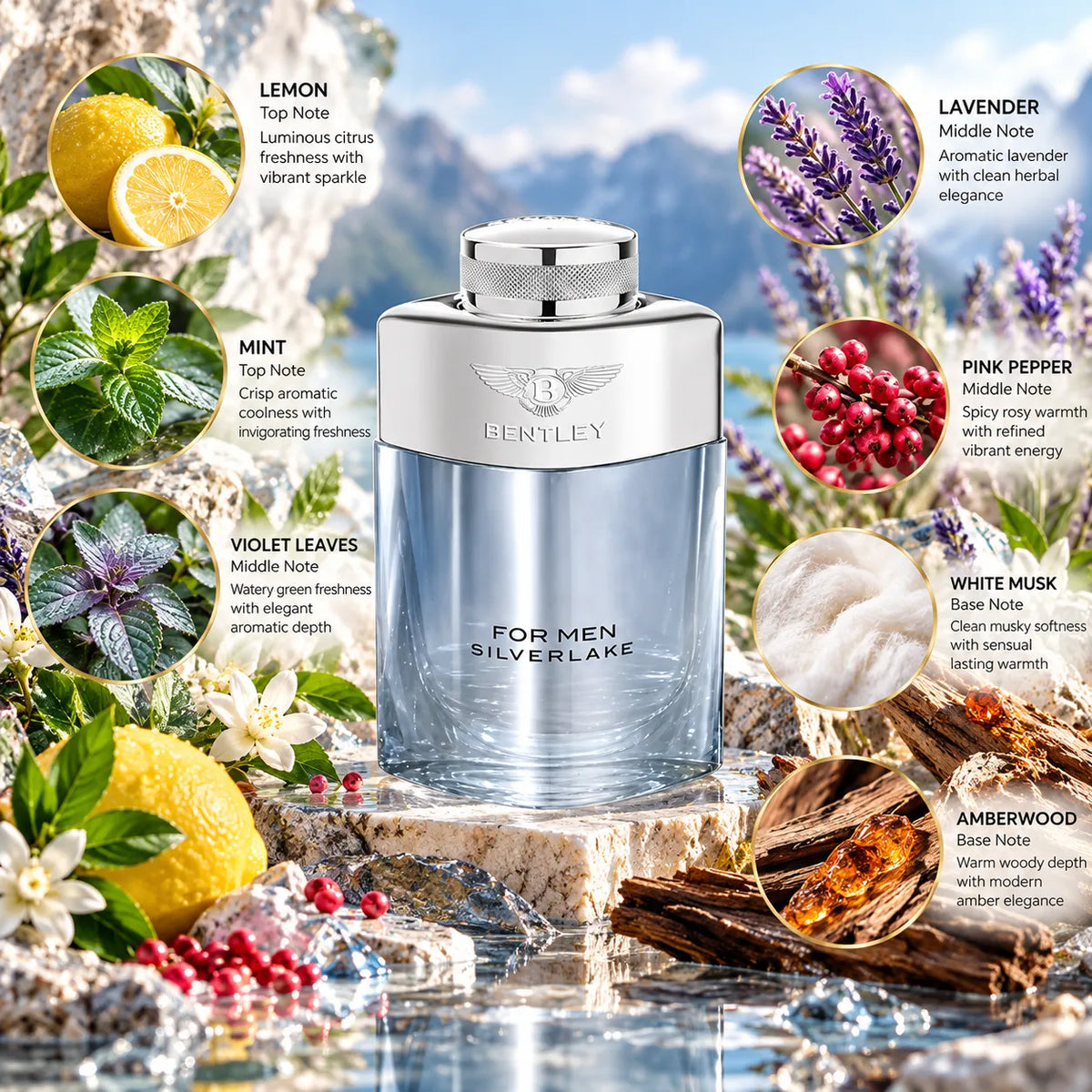 Bentley Silverlake Eau de Parfum for Men
